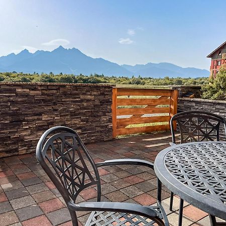 Tri Stity Apartment With Tatra View Terrace Kakaslomnic Kültér fotó